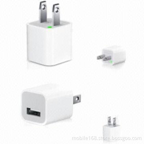 Mini Portable USB Wall Charger, 10 Colors Available, Sized 44*25*26mm